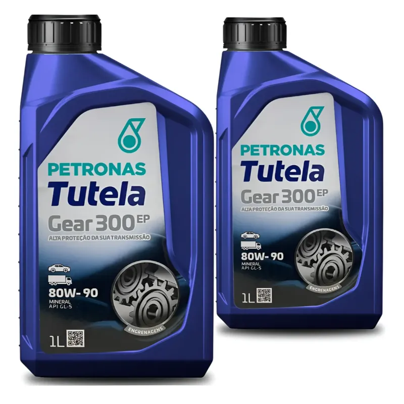 OLEO CAMBIO TUTELA GEAR300EP 80W90 API GL-5 TRANSMISSÃO MANUAL 1L