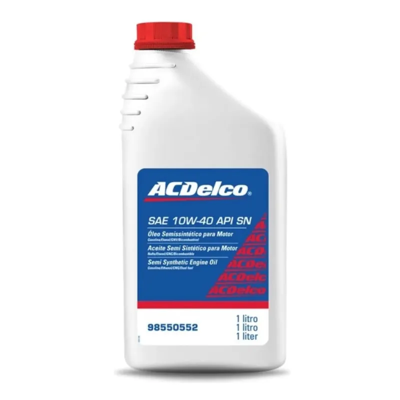 OLEO 10W40 SEMI SINTETICO ACDELCO 98550552 API SN 1L