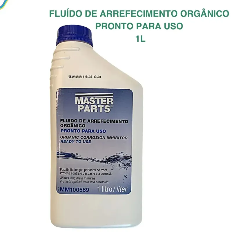 ADITIVO RADIADOR ORGANICO PRONTO USO MASTER PARTS MWM 1L