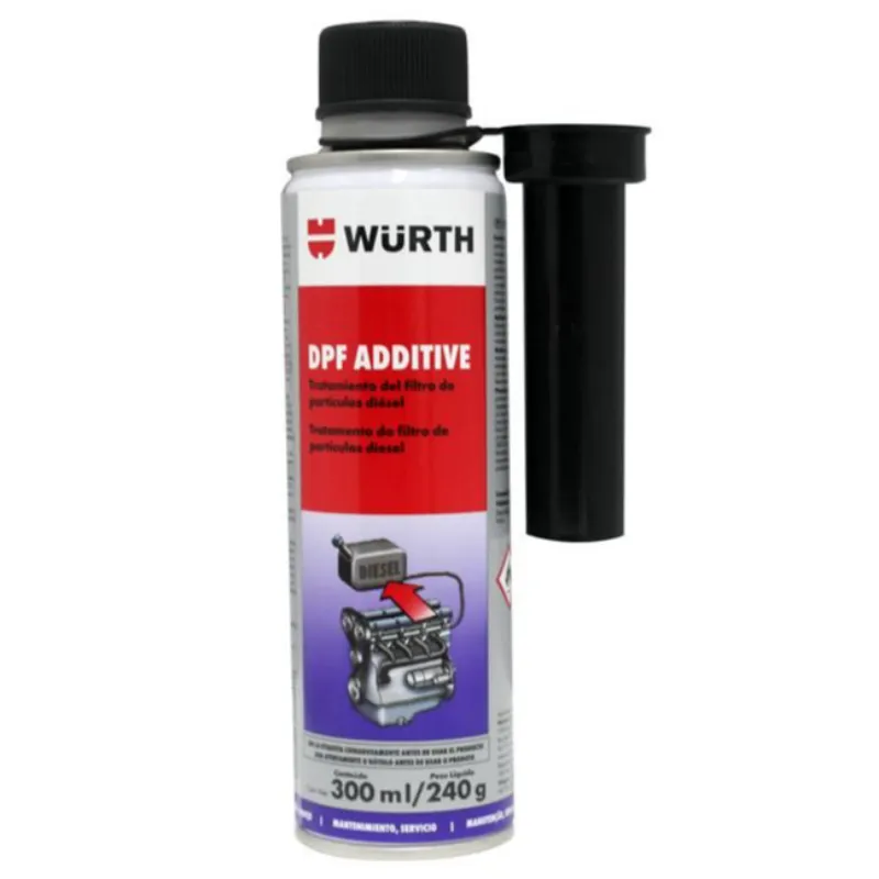 Limpador Do Filtro De Partículas Diesel DPF ADDITIVE 300ml - WURTH