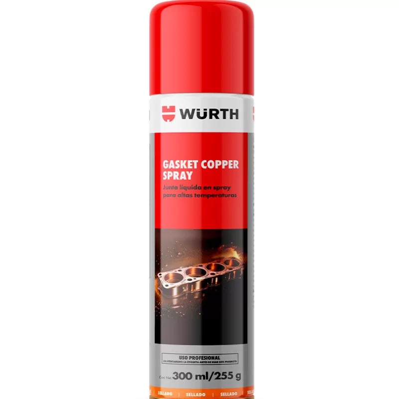 SELANTE JUNTAS SPRAY GASKET COPPER 255G WURTH