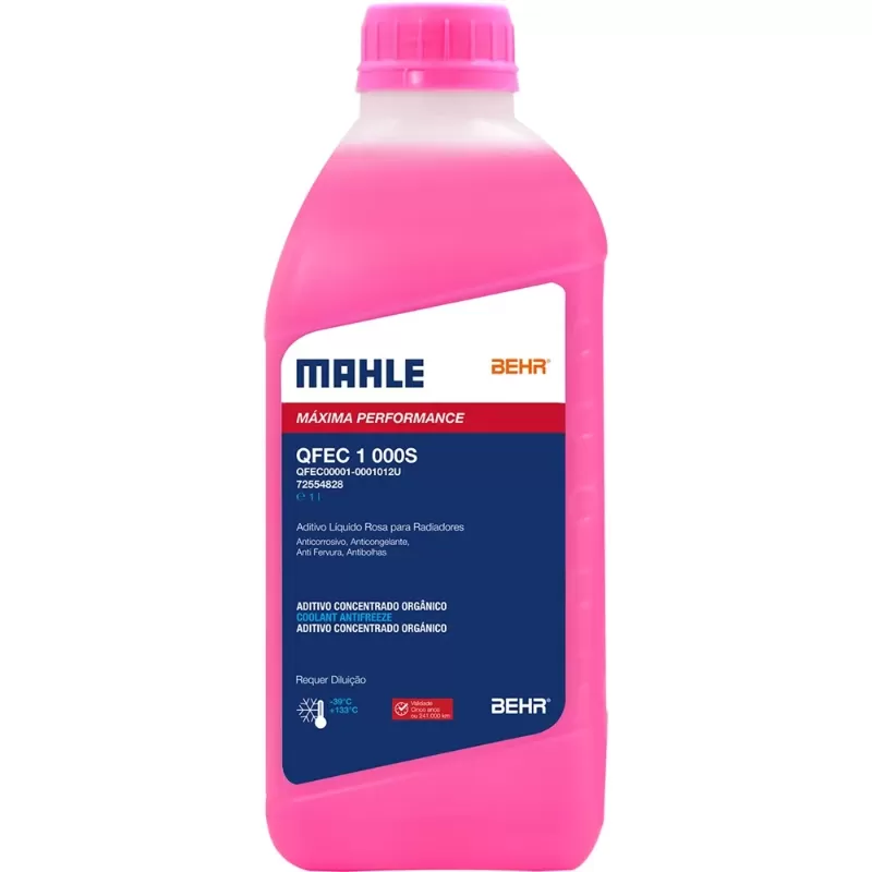 FLUIDO ARREFECIMENTO CONCENTRADO ORGANICO ROSA MAHLE 1L