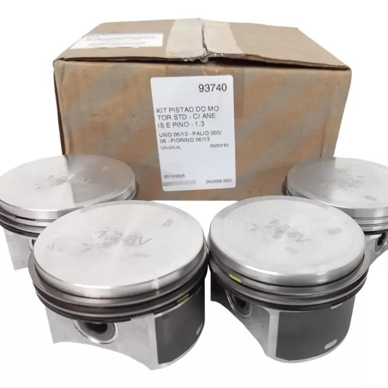 PISTAO C/ ANEIS PALIO/FIORINO/SIENA FIRE FLEX 1.3 8V STD 55253183 MOPAR